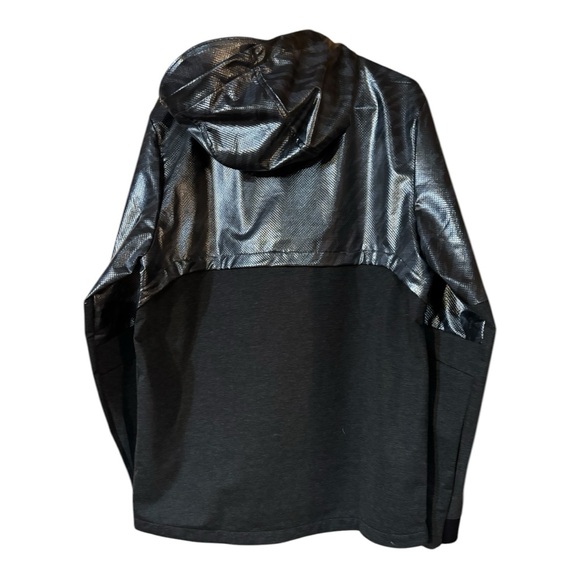 Under Armour Black and Gray Windbreaker - Picture 6 of 12